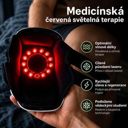 Reliva- Vyhřívaný masážní přístroj na kolena
